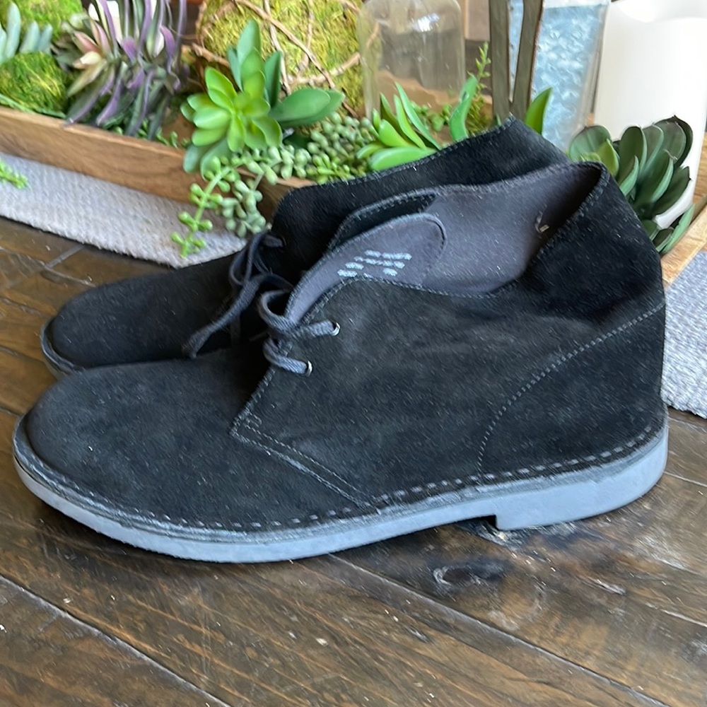 Selling my CLARKS CHUKKA BOOTS Sz. 13. purchased but too big. Mint cond w/NO BOX